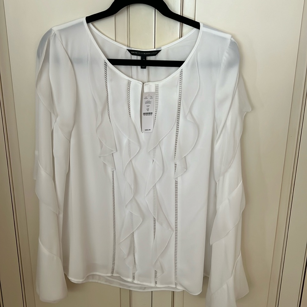 Brand new White House Black Market dress top with tags.